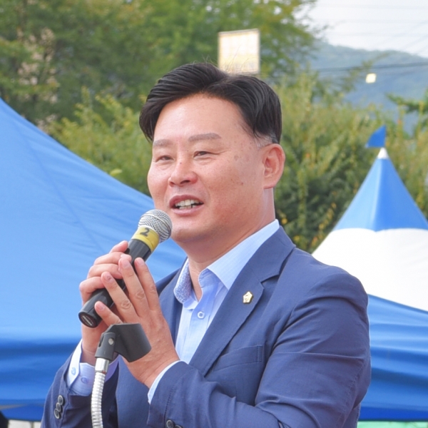 한국지체장애인협회가 배출한 경기도의회 최종현 의원이 축사를 했다.
